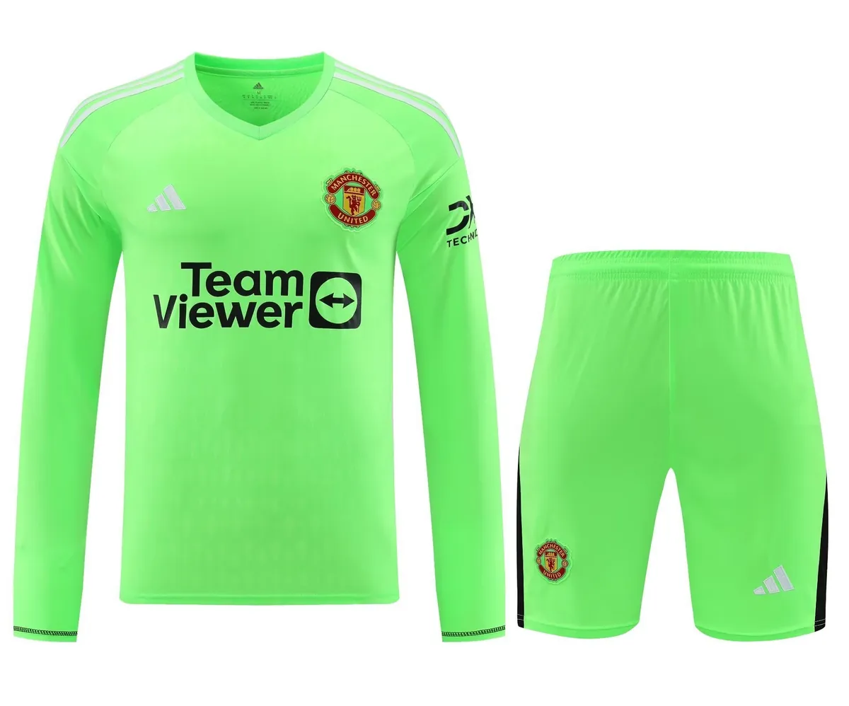 23-24 Manchester United Goalkeeper Long Sleeve Soccer Jerseys Yupoo 3