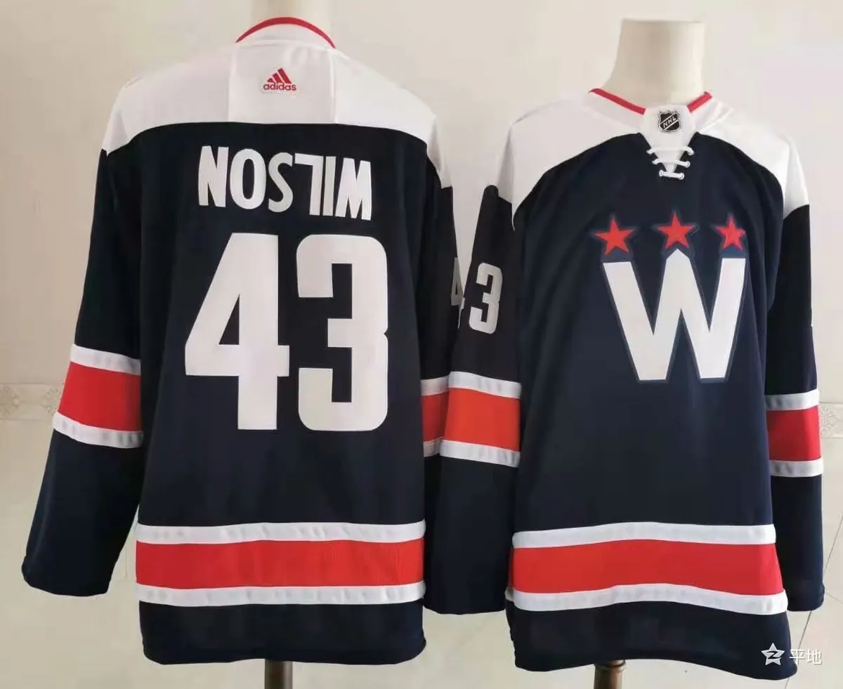 Washington Capitals ice hockey jersey M-3XL 华盛顿首都队冰球服 1