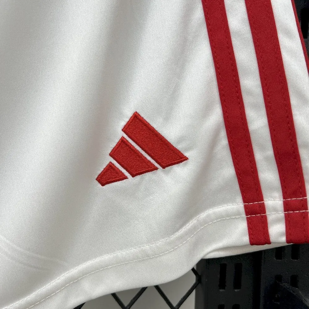 25-26 Lyon Home Shorts Football Trousers AAAAJersey Supply Yupoo 3