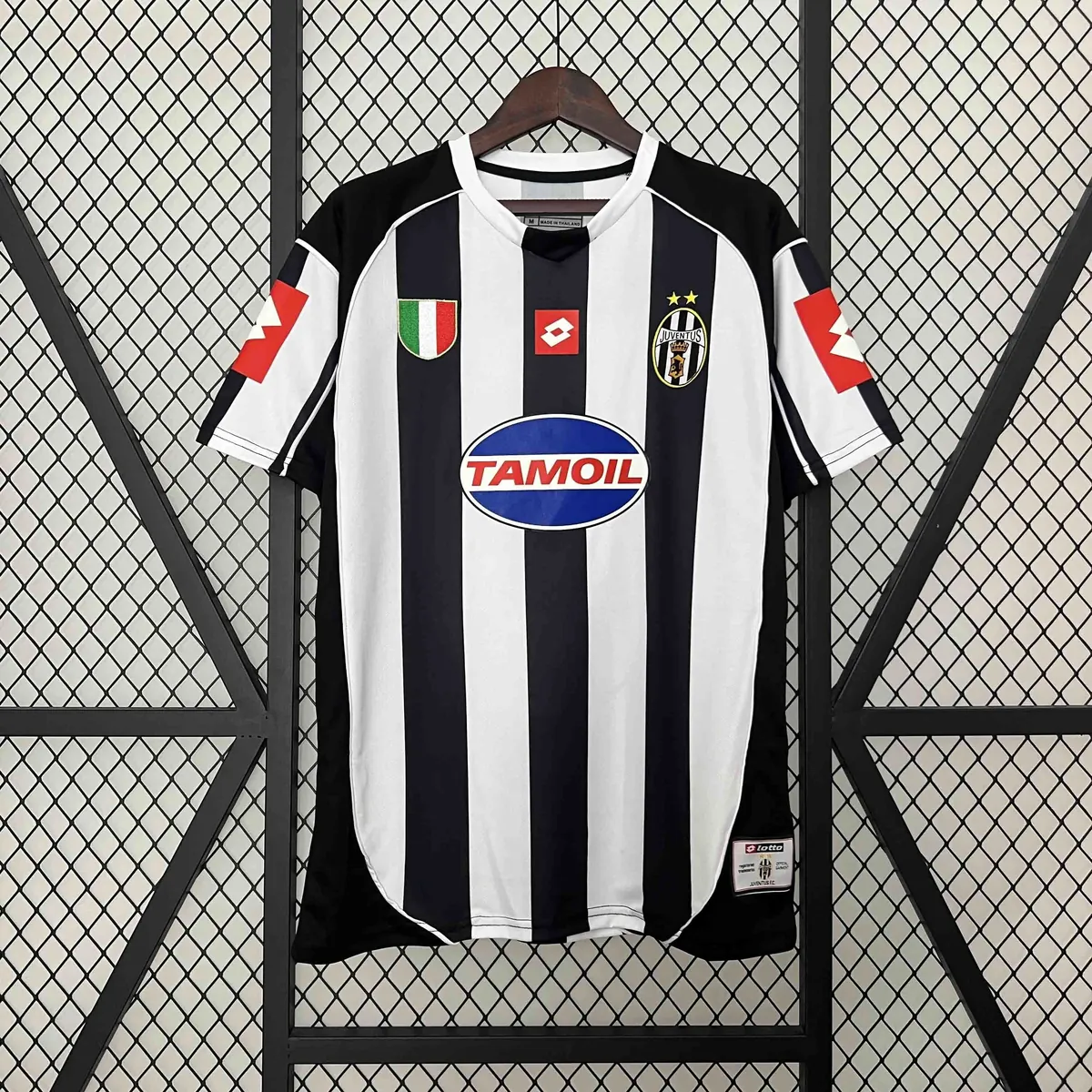 02-03 Juventus Home Retro Kit Football Apparel AAAAJerseys Dropshipping Yupoo S-2XL 1