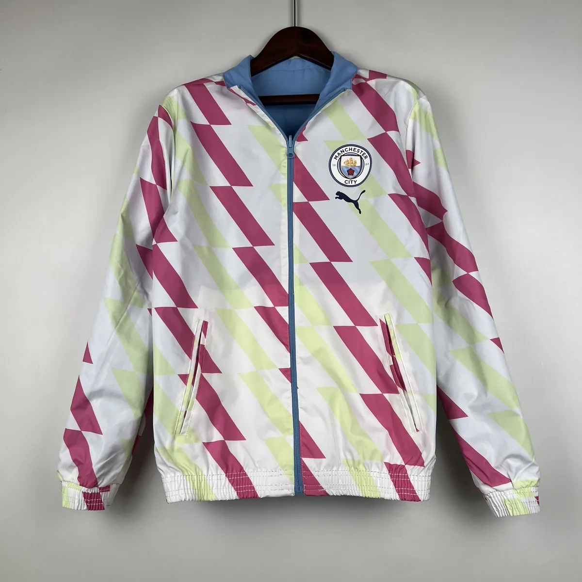 23-24 Manchester City Both Windbreaker Jackets Yupoo 3