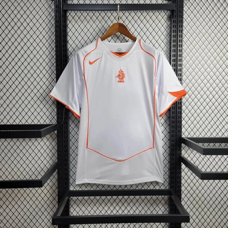 2004 Netherlands Away Retro Kit Vantage Shirt Soccer Jerseys Yupoo 9