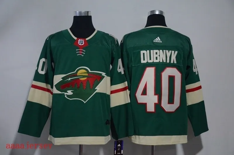 Minnesota wild ice hockey jersey M-3XL 明尼苏达荒野队冰球服 3
