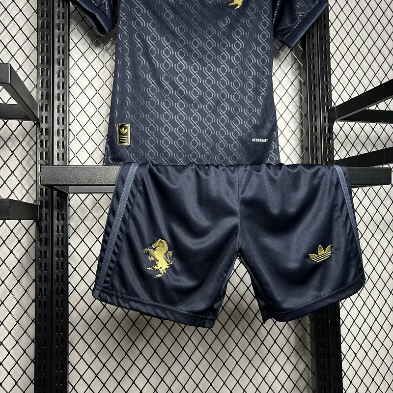 24-25 Juventus Third Kid Kits Youth Apparels Football AAAAJersey Yupoo 16-28 4