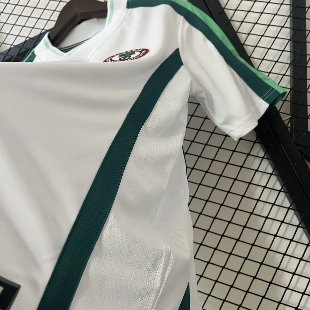 1998 Nigeria Away Retro Kit Vintage Shirt AAAAJersey Dropship Yupoo 1