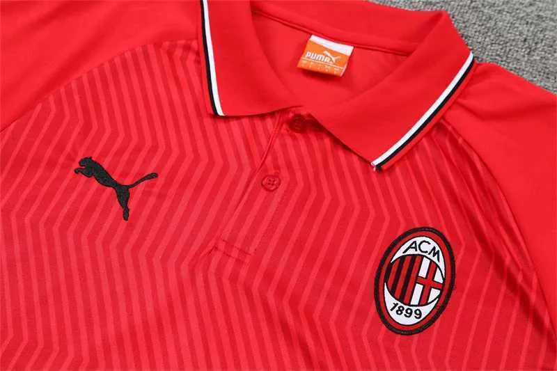 AC Milan Polo redstripes 9