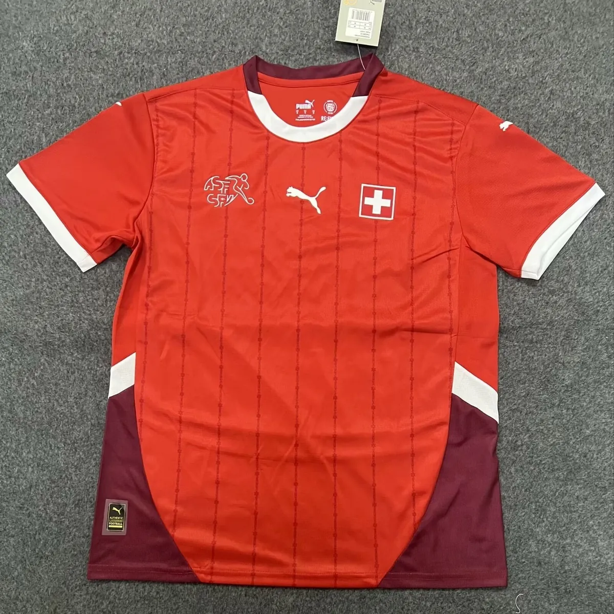 2024 Switzerland Home Kit UEFA Euro Uniform Jersey Supplier Yupoo 4
