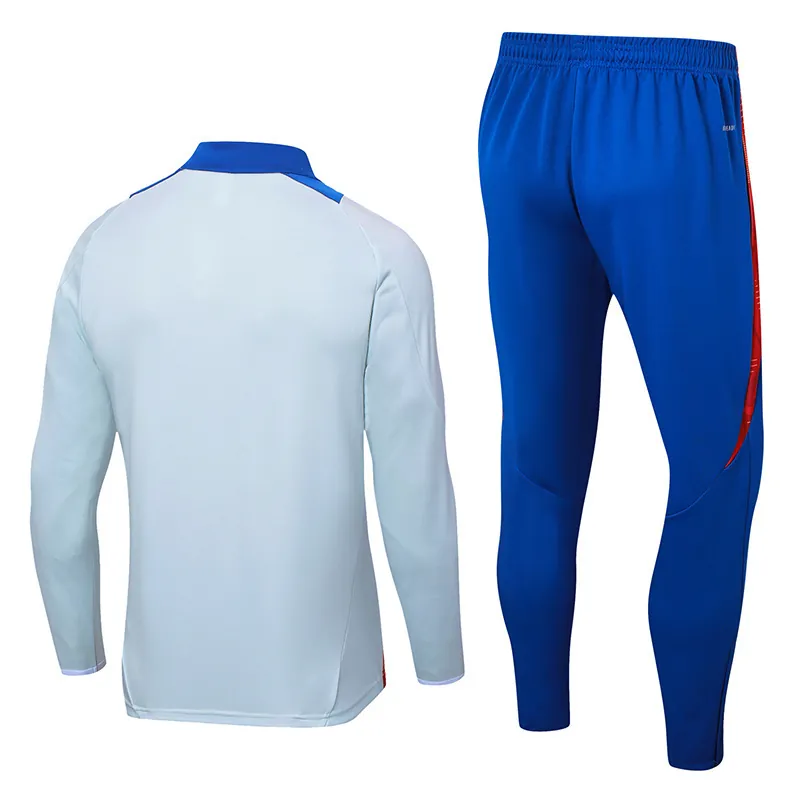 2024 Spain Long Sleeve Training Suit Football Shirts 2