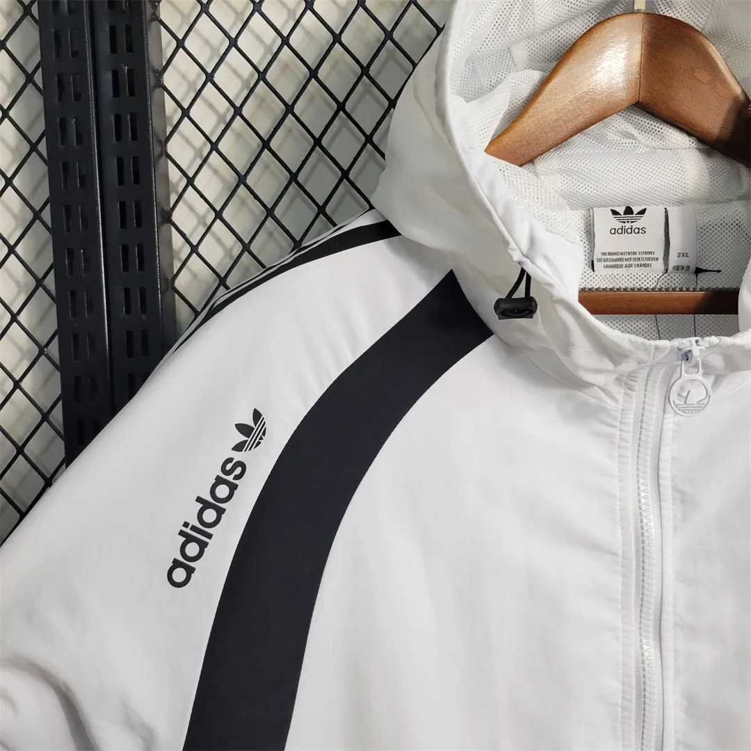 Windbreaker Adidas White 7