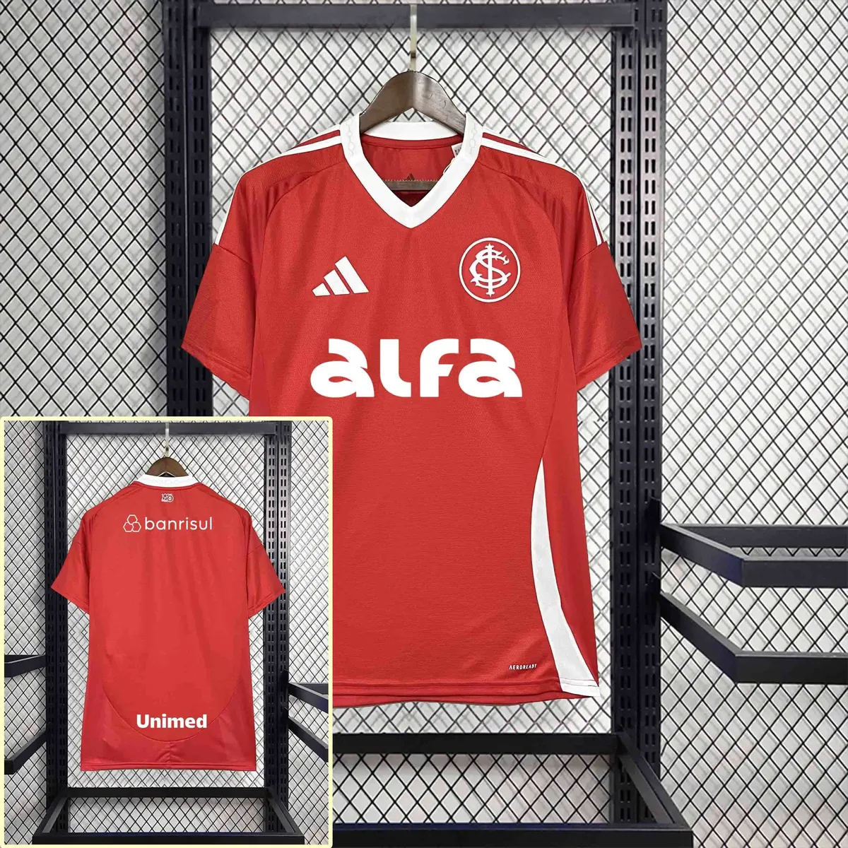 25-26 All Sponsor Internacional Home Kit Soccer AAAAJersey Yupoo S-2XL 1