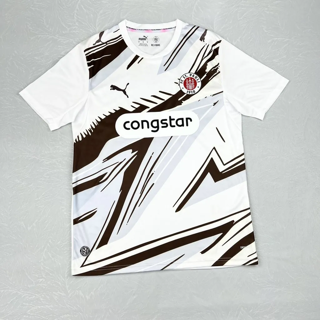 26-27 FC St. Pauli Mens Away Kit Football T-Shirt AAAAJersey Supply Yupoo 10 5