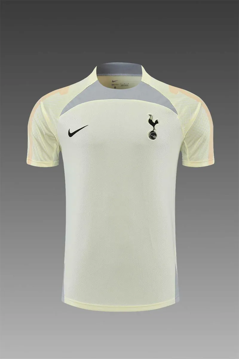 22-23 Tottenham Hotspur training suit short sleeve kit Beige 16