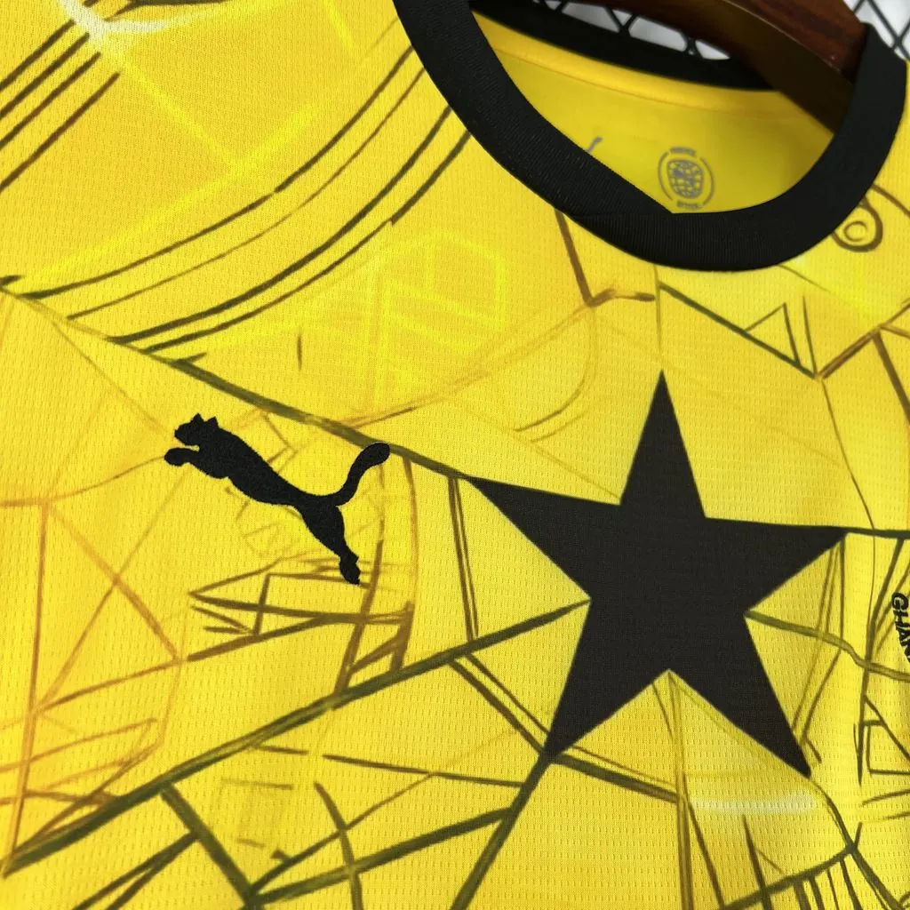 2026 Ghana Away Mens Kit Yellow Football T-Shirt AAAAJersey Supply Yupoo 6 4