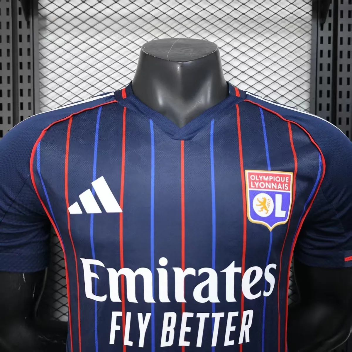 25-26 Lyon Away Kit Player Version Black Shirt Sport AAAAJersey Yupoo 5