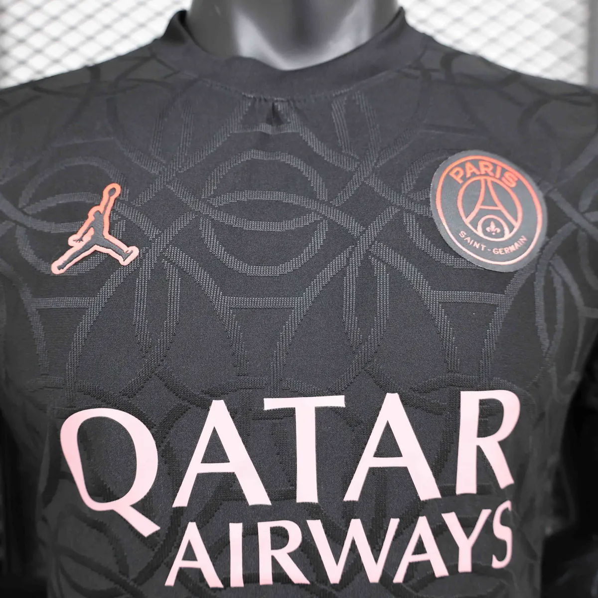 24-25 PSG Academy Pro Pre-Match Black Player Version Shirt AAAAJersey Supplier Yupoo 4