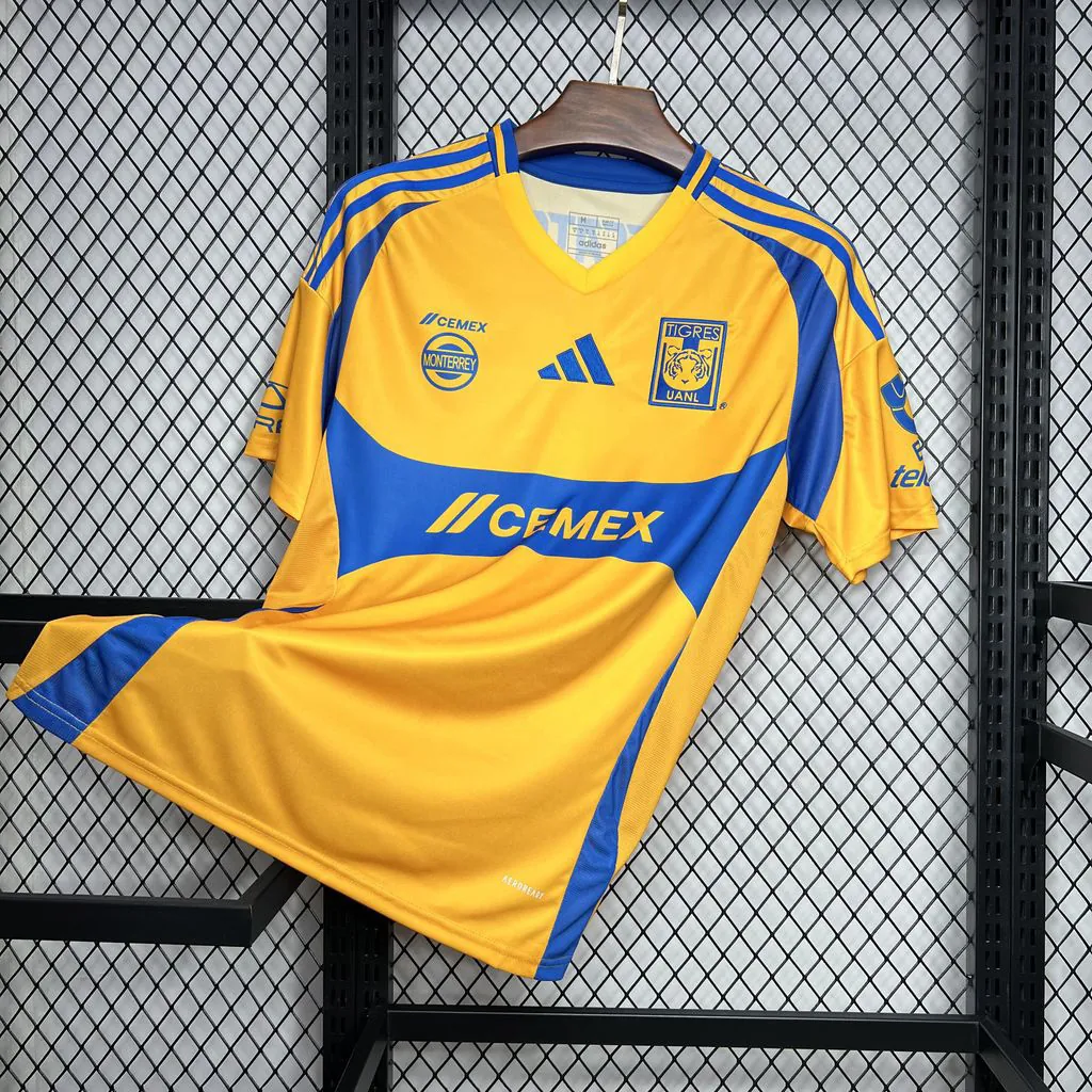 24-25 Tigres UANL Home Kit Soccer Apparels Sport AAAAJersey Yupoo 4
