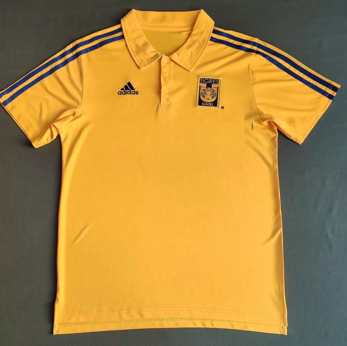 23-24 Tigres UANL Yellow Polo Shirt Soccer Jerseys Yupoo 2