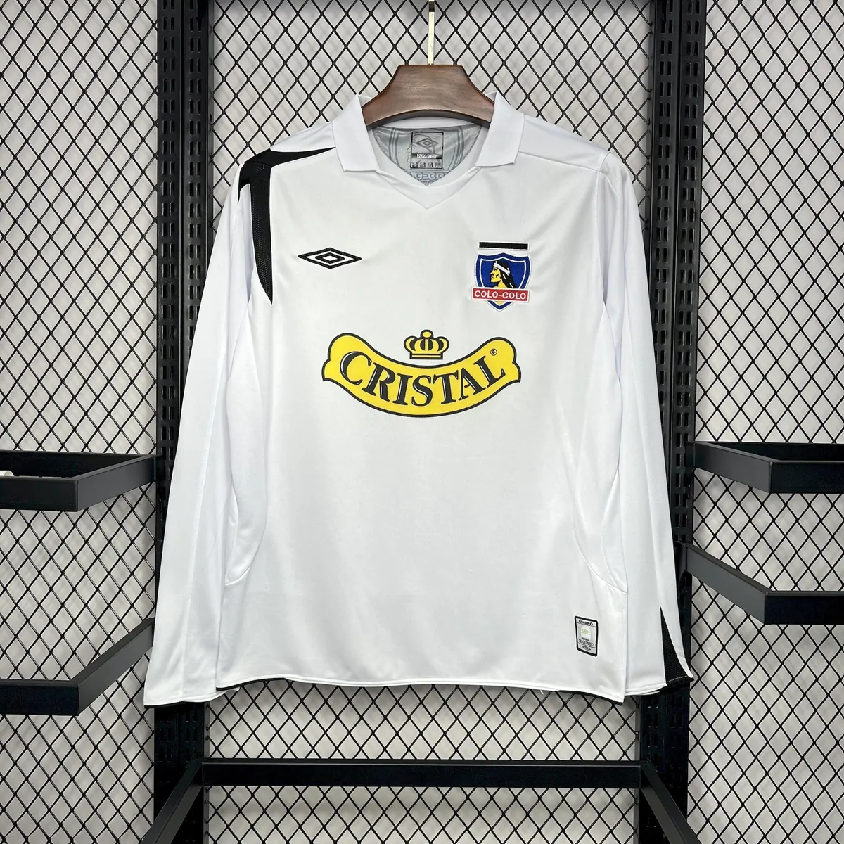 2006 Colo Colo Home Retro Kit Vintage Long Sleeve Shirt Football AAAAJersey Supply Yupoo 5