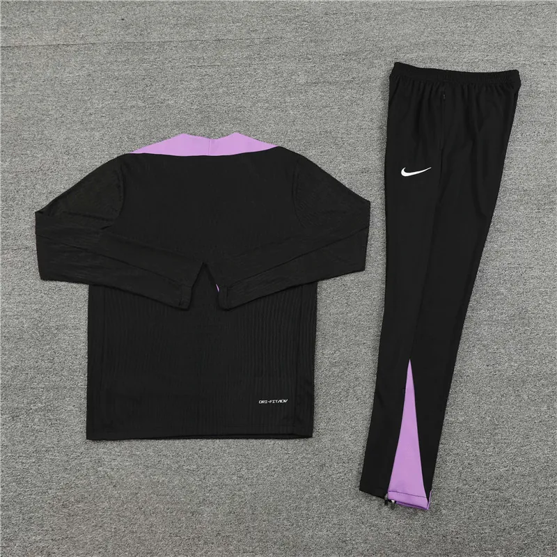 2024 England Player Version Long Sleeve Training Suit Football Shirts 3