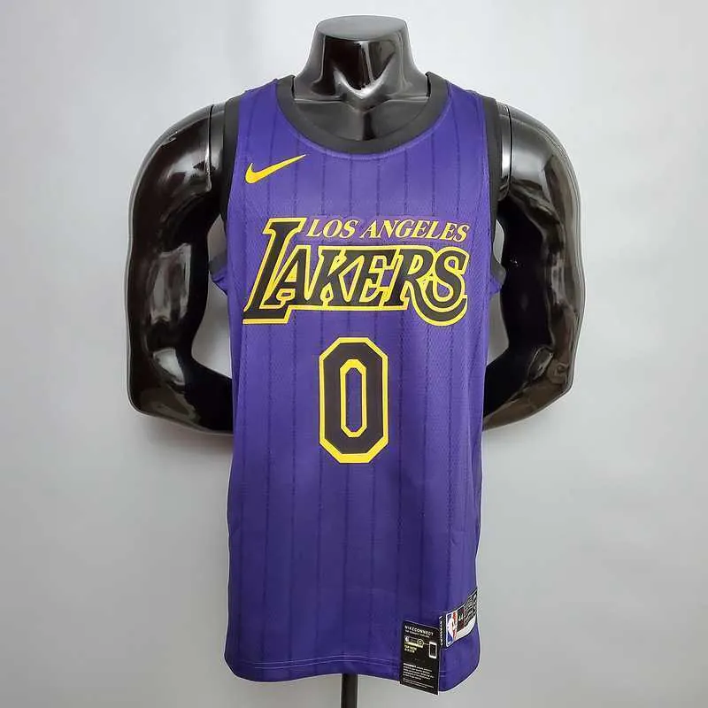 YOUNG #0 Lakers purple City version 7