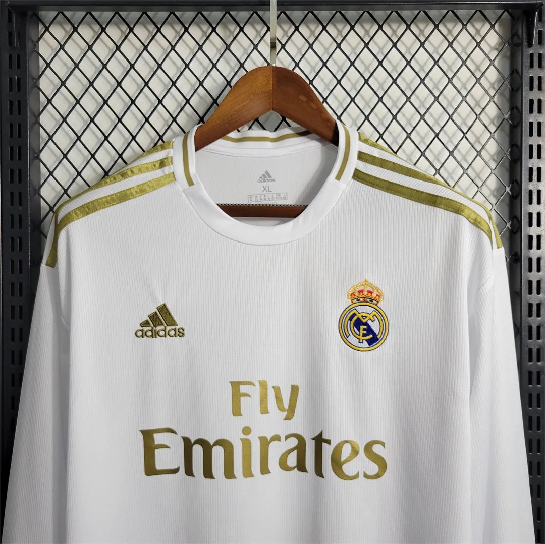 19-20 Real Madrid home white long sleeve 7