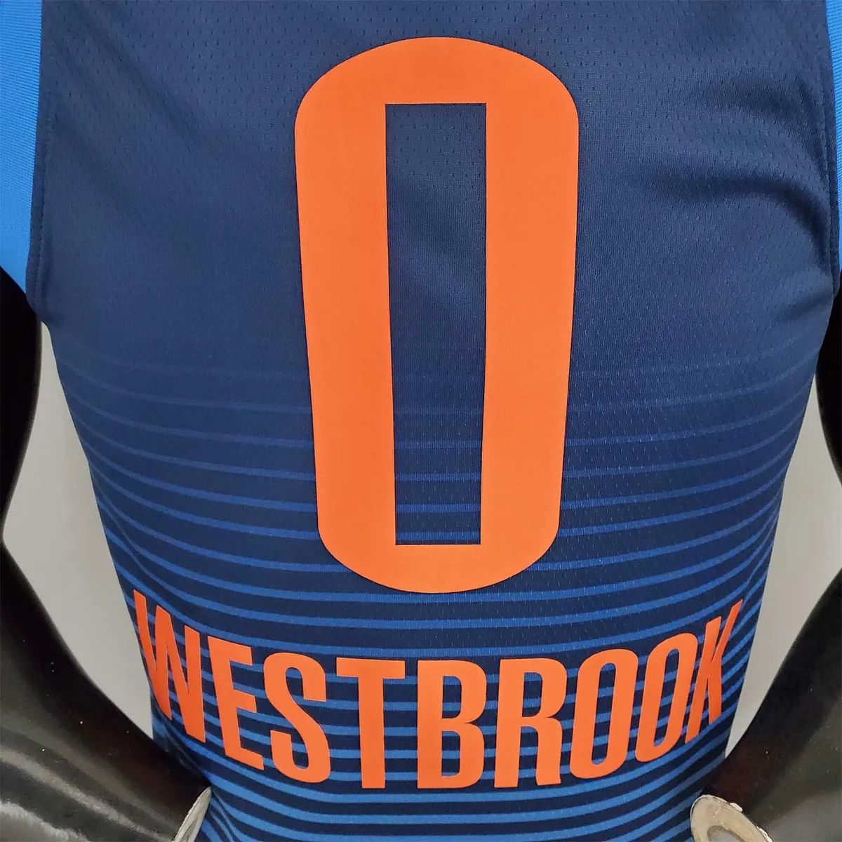WESTBROOK#0 Thunder Blue Stripes 3