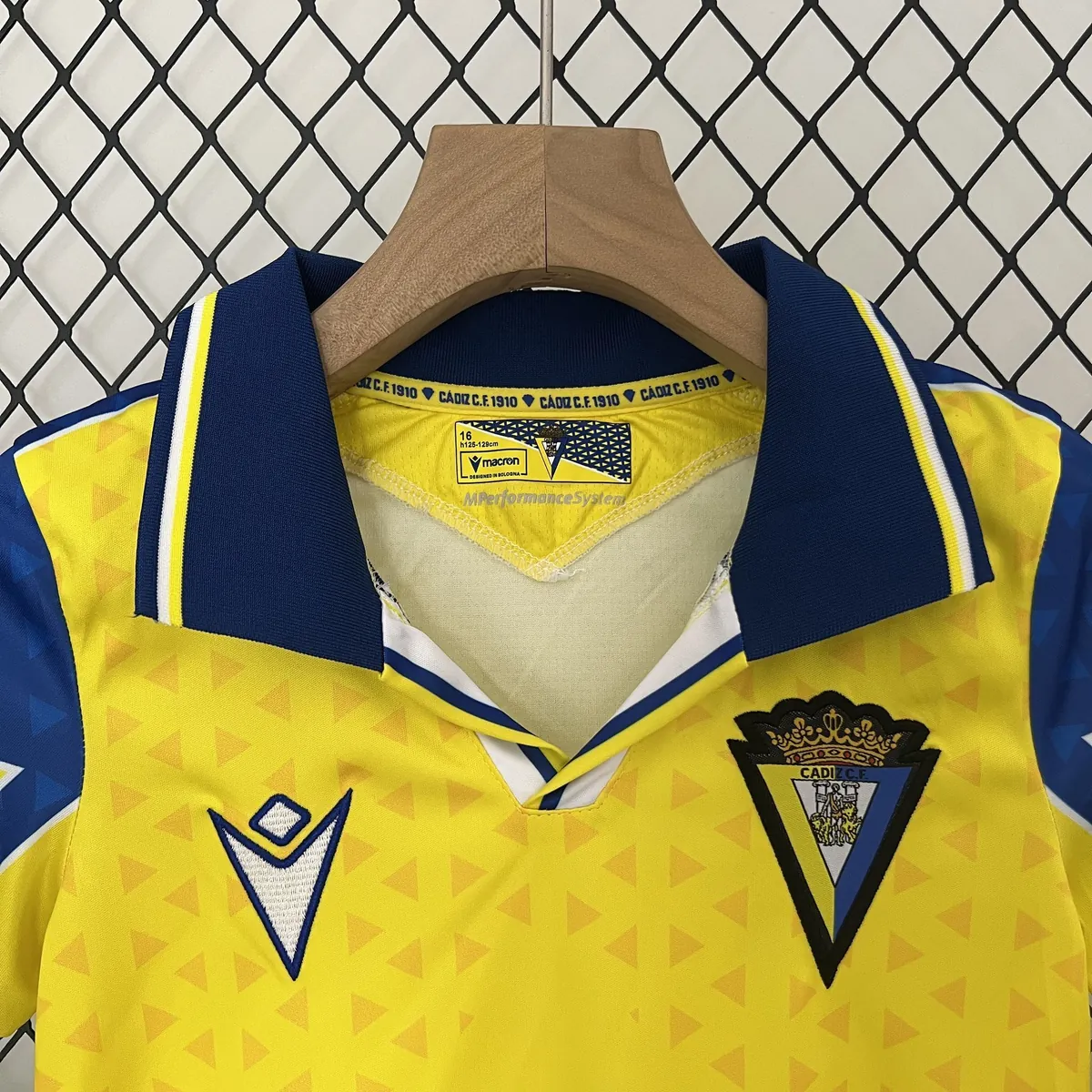 24-25 Cadiz Home Kid Kits Youth Apparels Sport AAAAJersey Yupoo 3