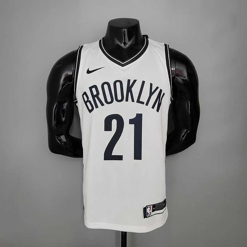 ALDRIDGE#21 Brooklyn Nets white 9
