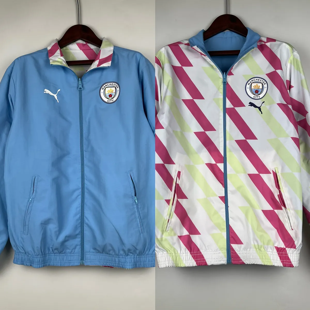 23-24 Manchester City Both Windbreaker Jackets Yupoo 5