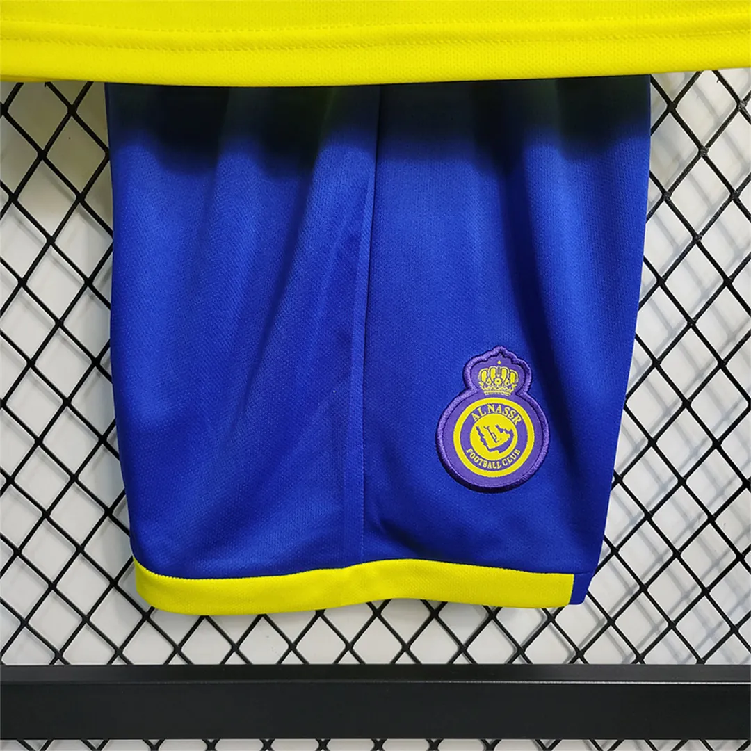 22-23 Saudi Al-Nassr home kids kit 1