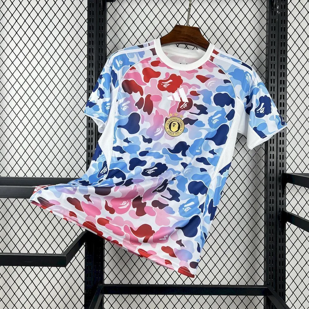 25-26 BAPE Soccer T-Shirt AAAAJersey Yupoo 5