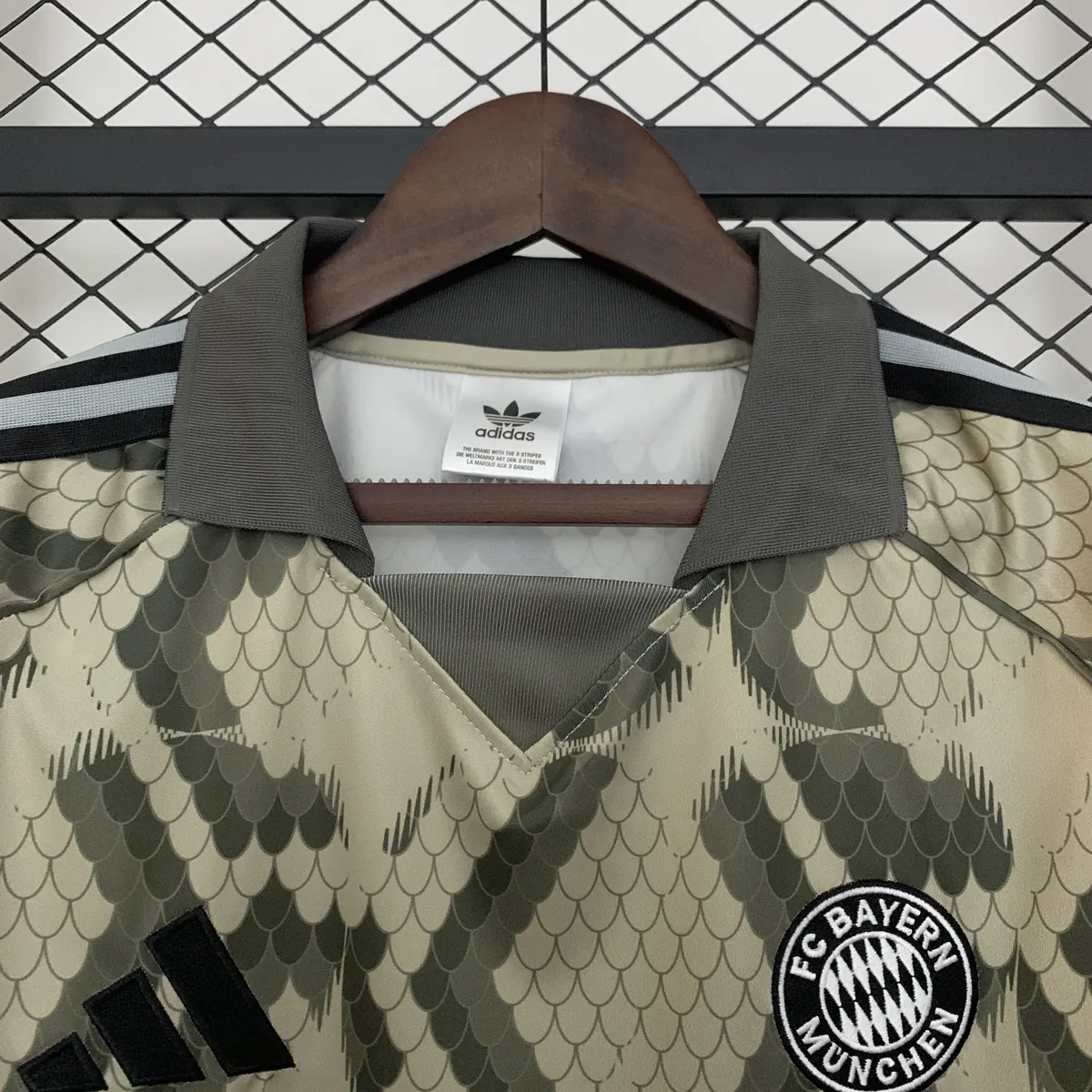 25-26 Bayern Munich x BSTN Lifestyle Brown Shirt Football Uniform AAAAJersey Supply Yupoo 5