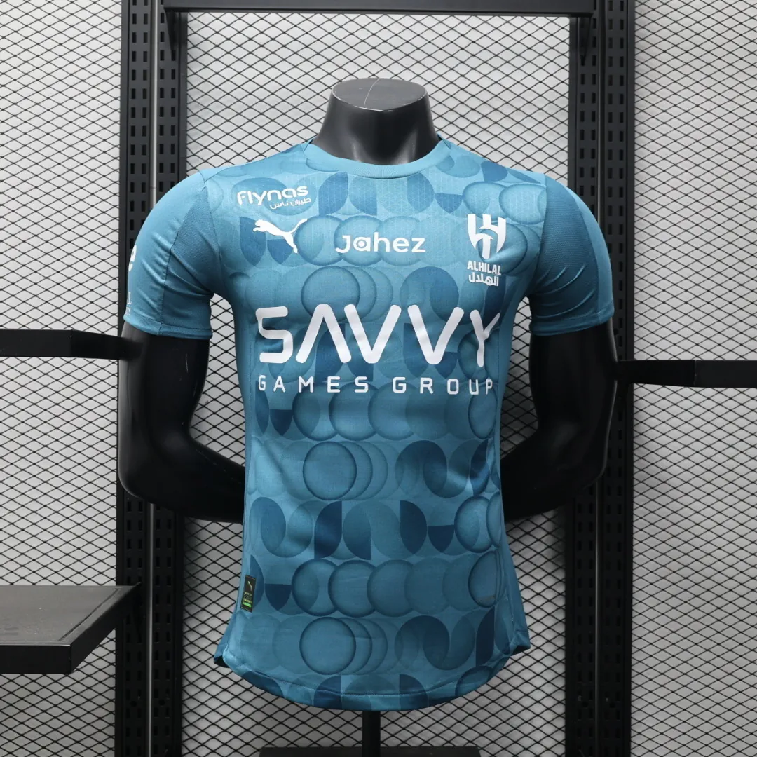 25-26 Al-Hilal Saudi Third Away Kit Player Version Soccer AAAAJersey Cheap Yupoo 5