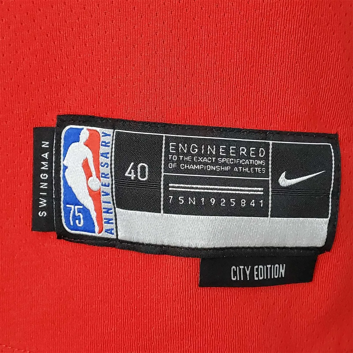 75th Anniversary 2022 Season Chicago Bulls DeROZAN#11 City Edition Red NBA Jersey 9