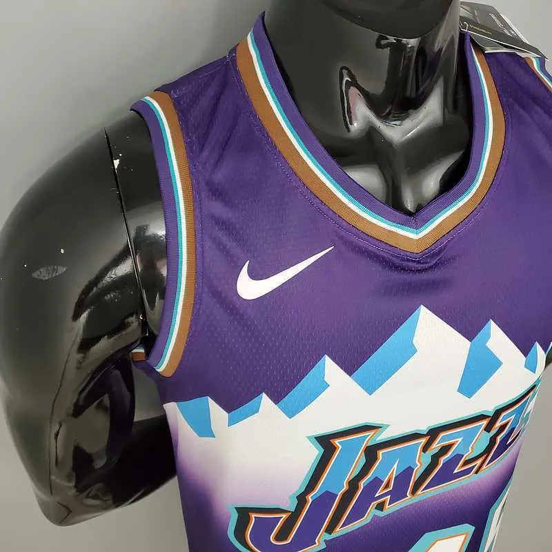 MITCHELL#45 Retro Jazz Snow Mountain Edition Purple 6