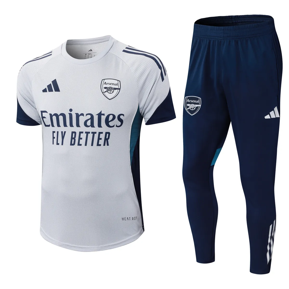 25-26 Arsenal Grey Player Version Training Kits Football Tracksuits 3