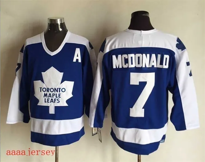 Toronto Maple Leafs retro ice hockey jersey M-3XL 多伦多枫叶队复古冰球服 1