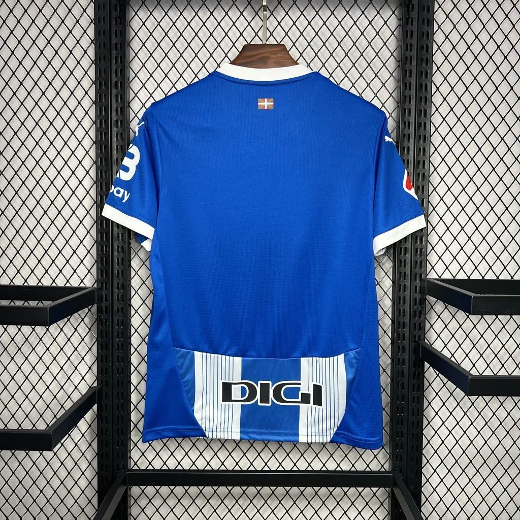 24-25 Alaves Home Kit Football Wears Sport AAAAJersey Yupoo 5