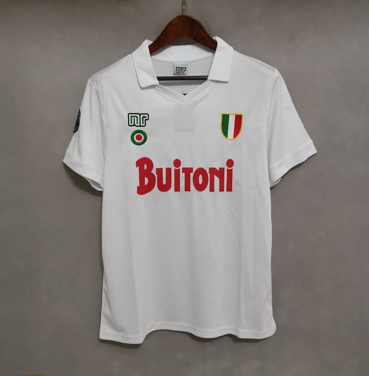 87-88 Napoli away white 3