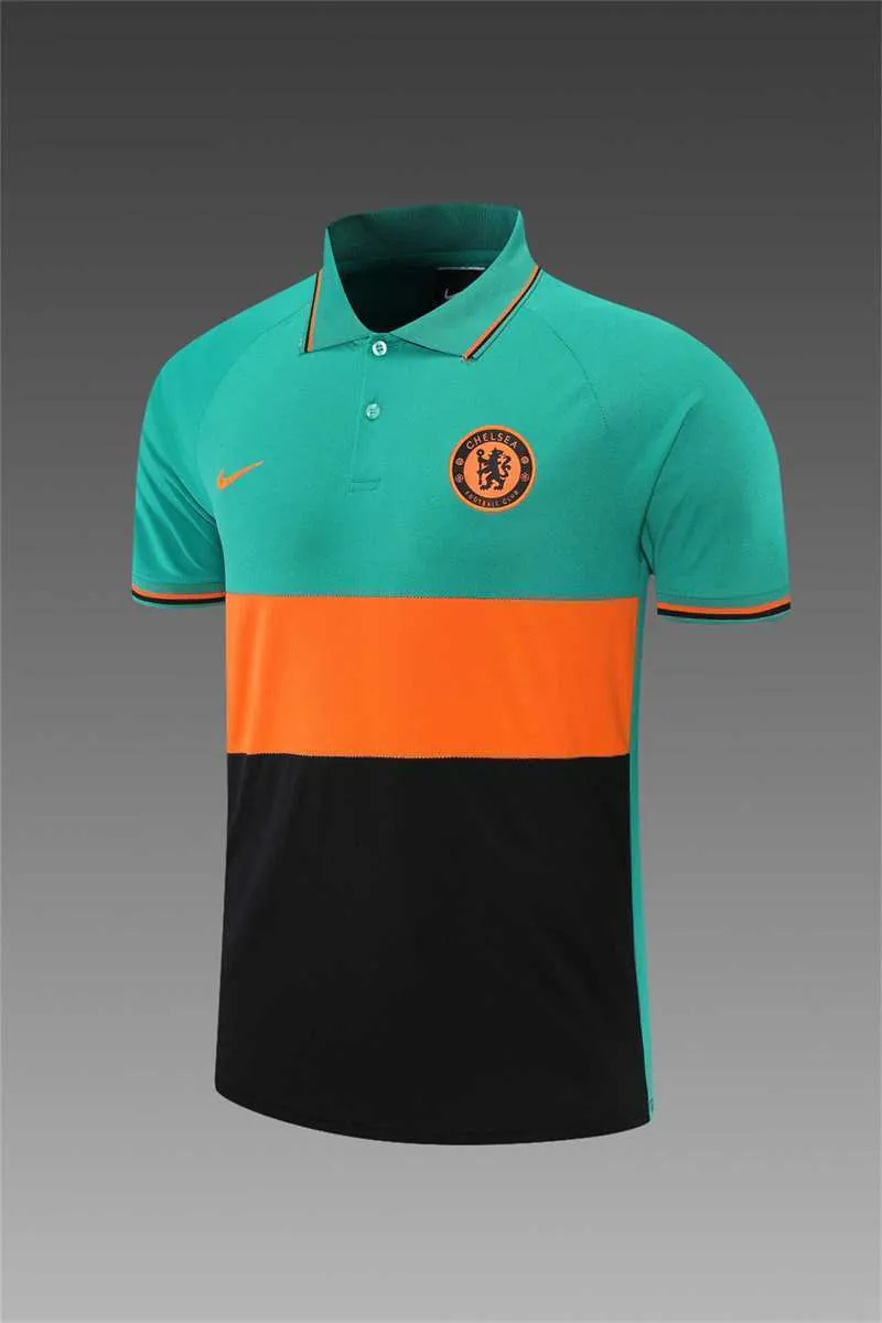 Polo Chelsea green and orange 8