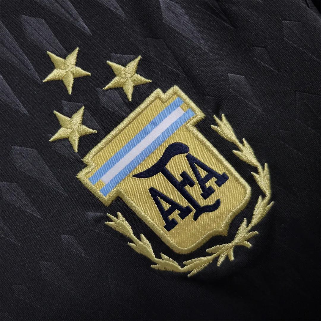 2023 Argentine Black Long Sleeve Size S-XXL 3