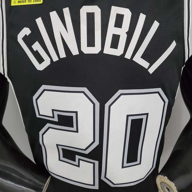 GINOBILI#20 Spurs Black 3