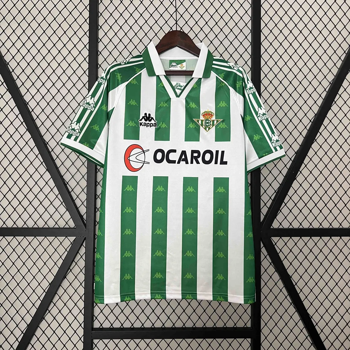 95-96 Real Betis Home Retro Kit Vintage Shirt Sport AAAAJersey Yupoo 6