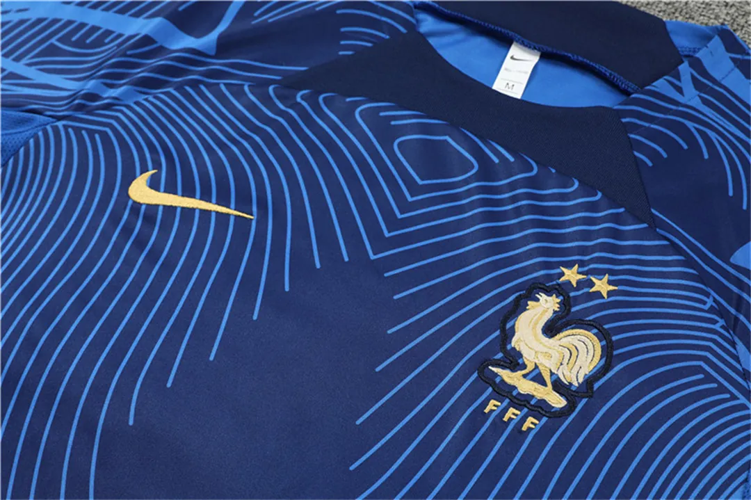 2022 France training suit blue 16