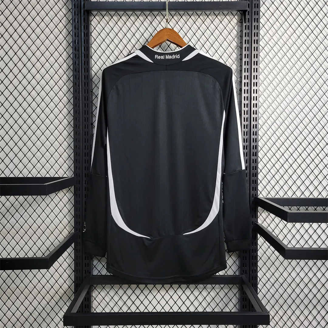 06-07 Real Madrid third away Long Sleeve 6