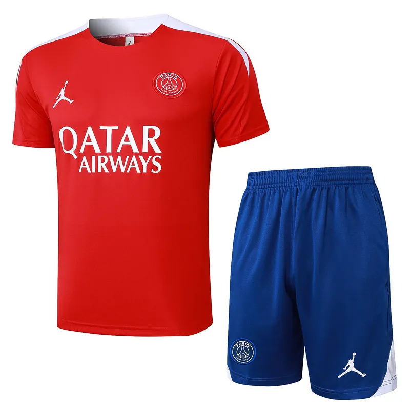 25-26 PSG Training red Kit Soccer AAAAJersey Yupoo S-2XL 6