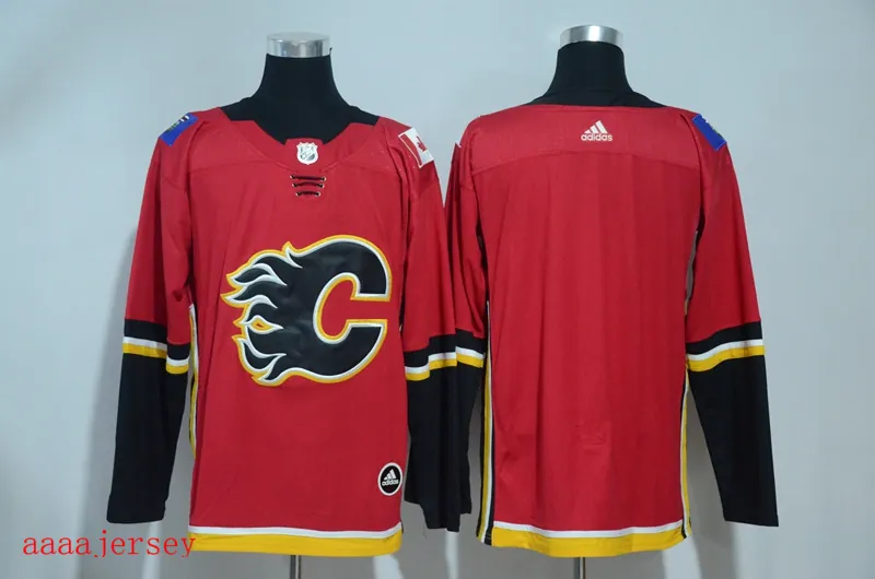 Calgary Flames ice hockey jersey M-3XL 卡加利火焰队冰球服-1 5