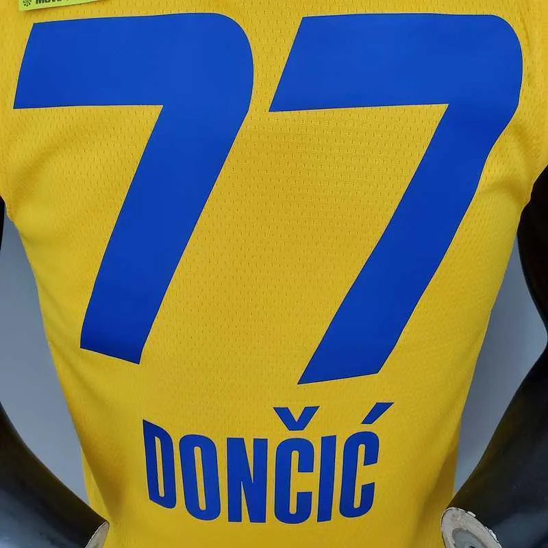 2021 DONCIC#77 All-Star Yellow 4
