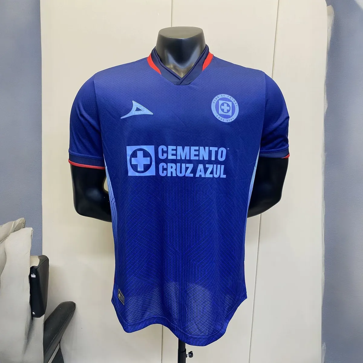 23-24 Cruz Azul Training Kit Navy Player Version Shirt Soccer Jerseys Yupoo 2