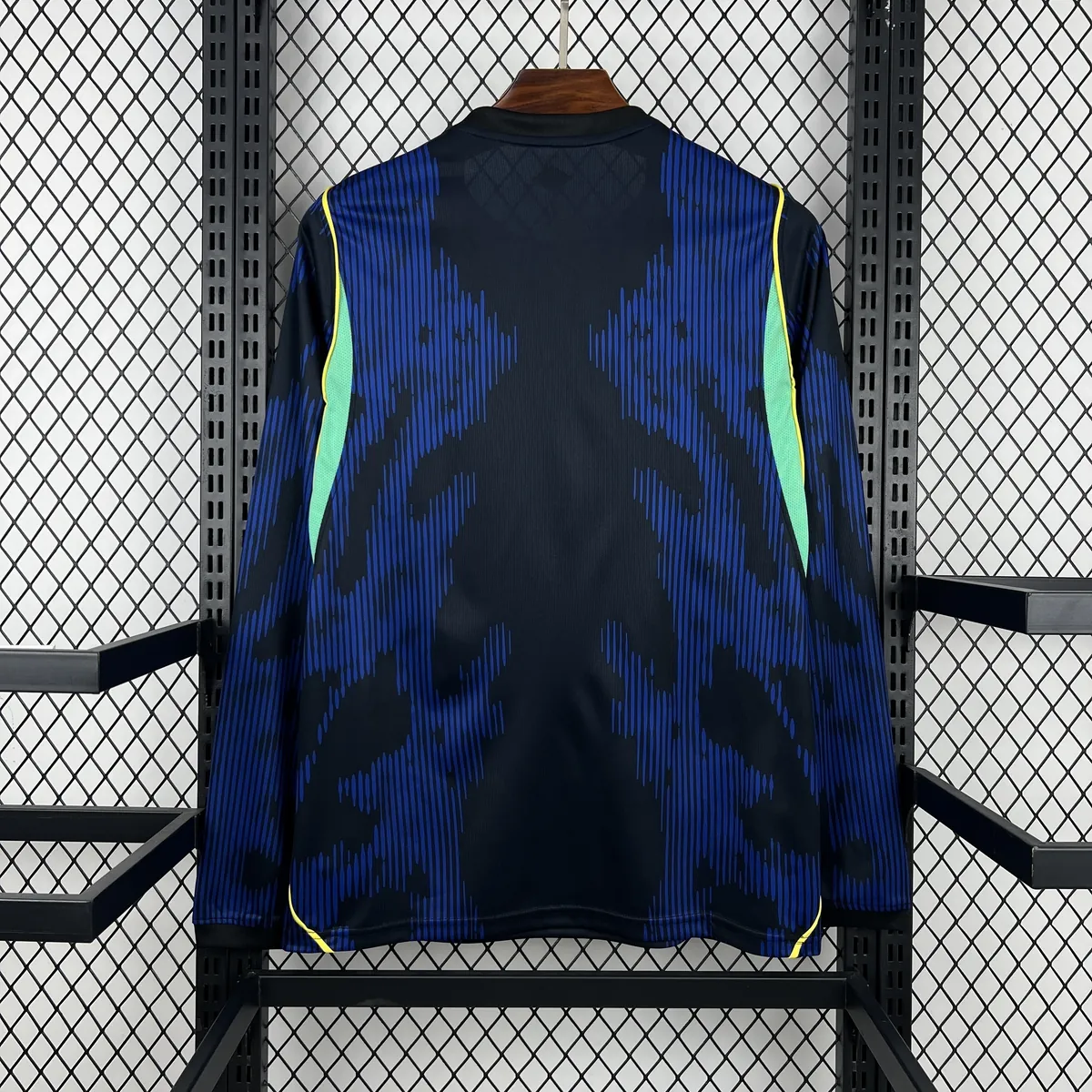 2026 World Cup Brazil Away Long Sleeve Soccer Shirt Fan Version 5